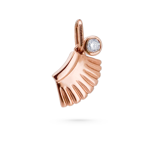 Padel charm series skirt in rose gold