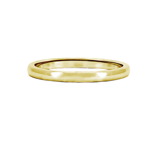 Classic plain ring 3.5mm in gold