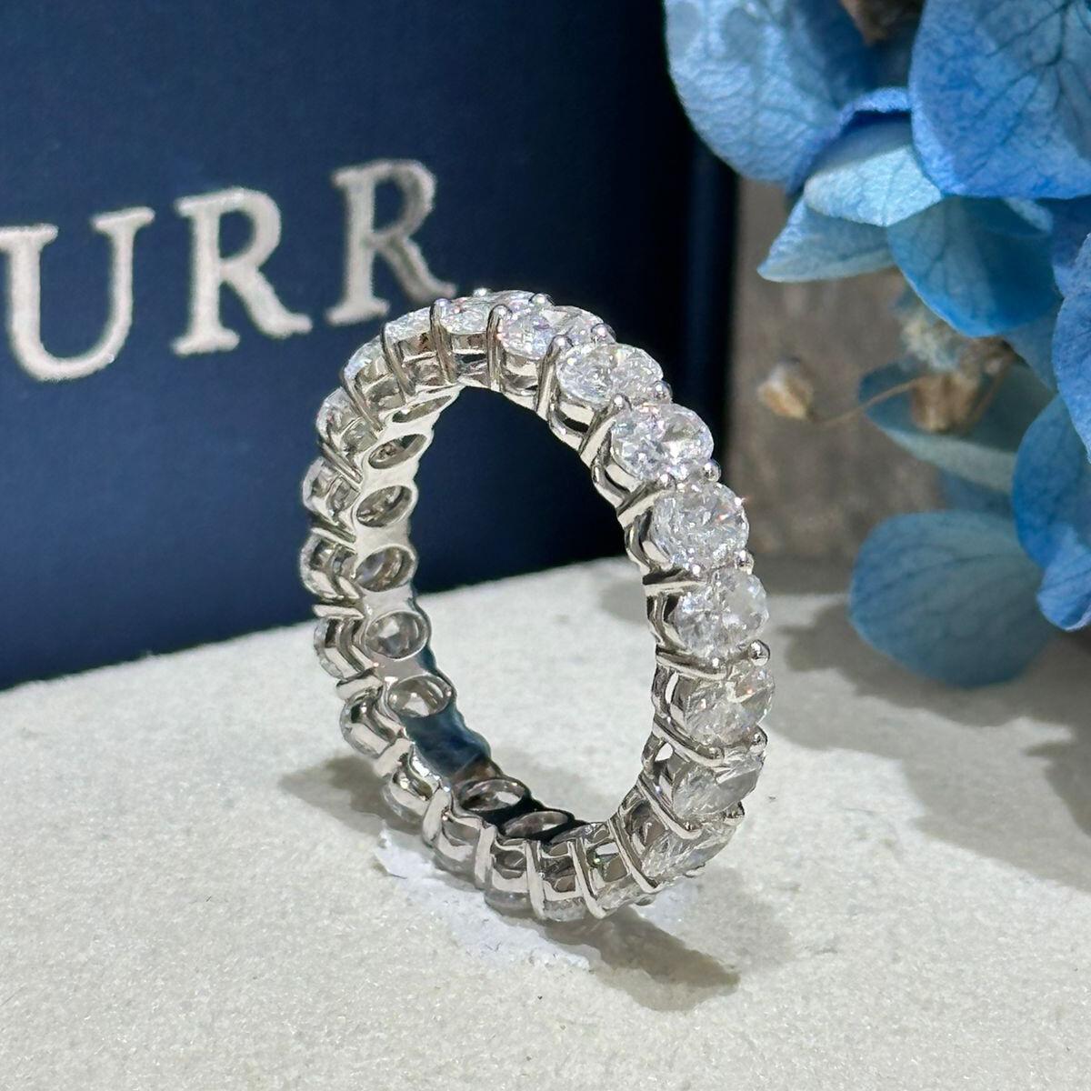 Oval full eternity 3.5mm