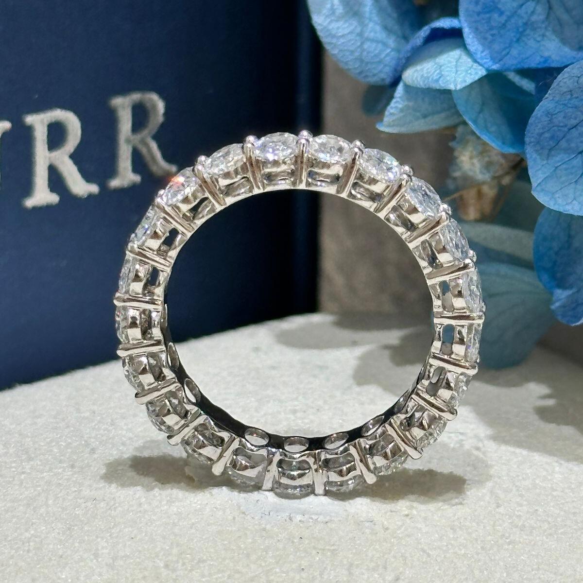 Oval full eternity 3.5mm