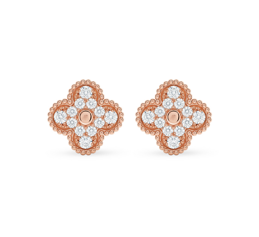Flower full pave
