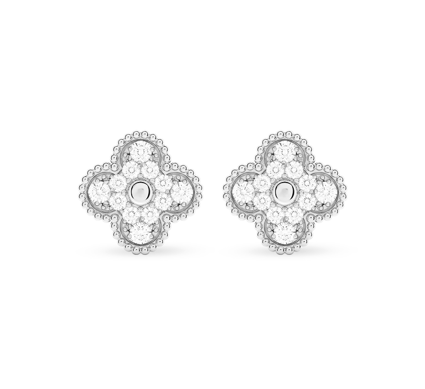 Flower full pave