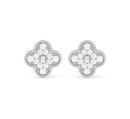 Flower full pave