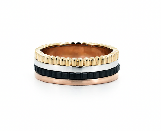 Quatro stack ring in mix color